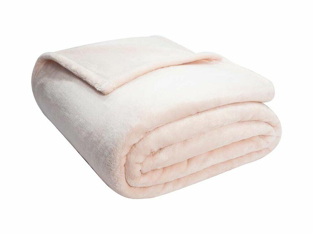 Cobertor Solteiro Velour Rose Camesa SP
