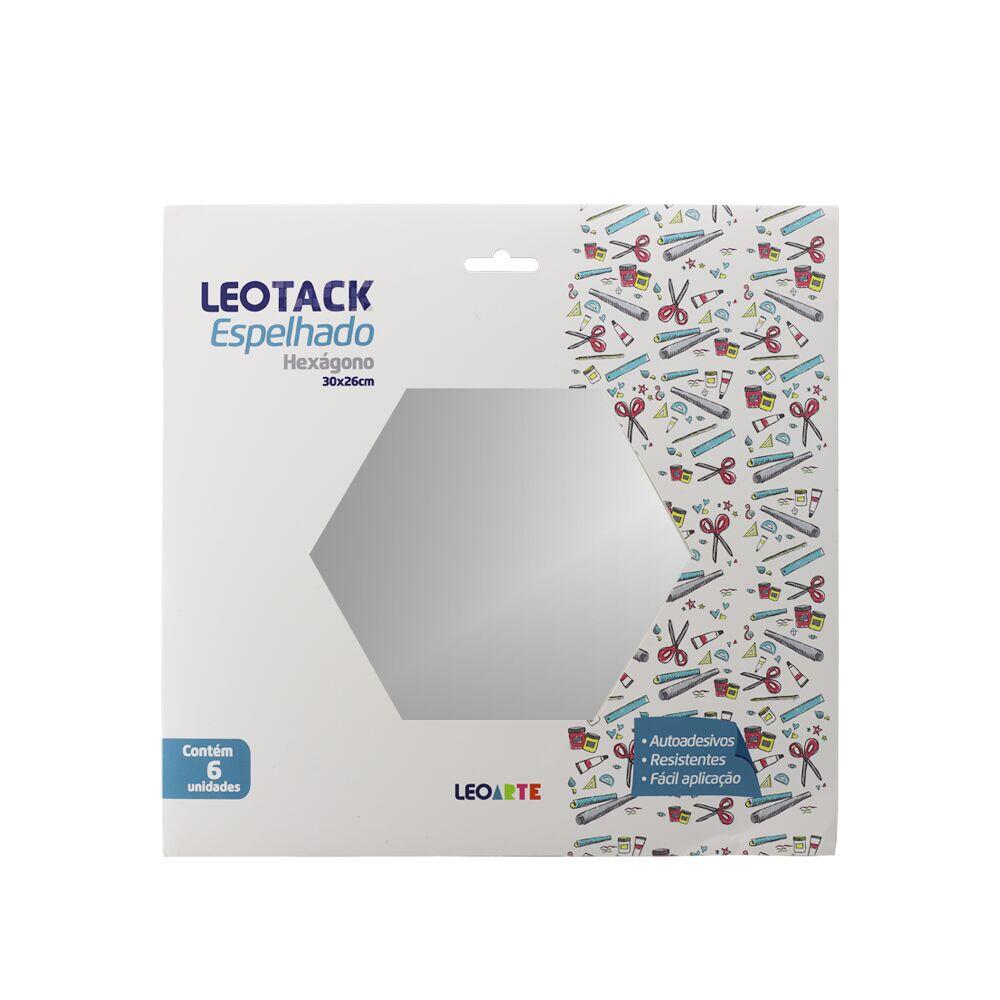 Kit Adeviso Espelhado Leonora Hexágono c/6