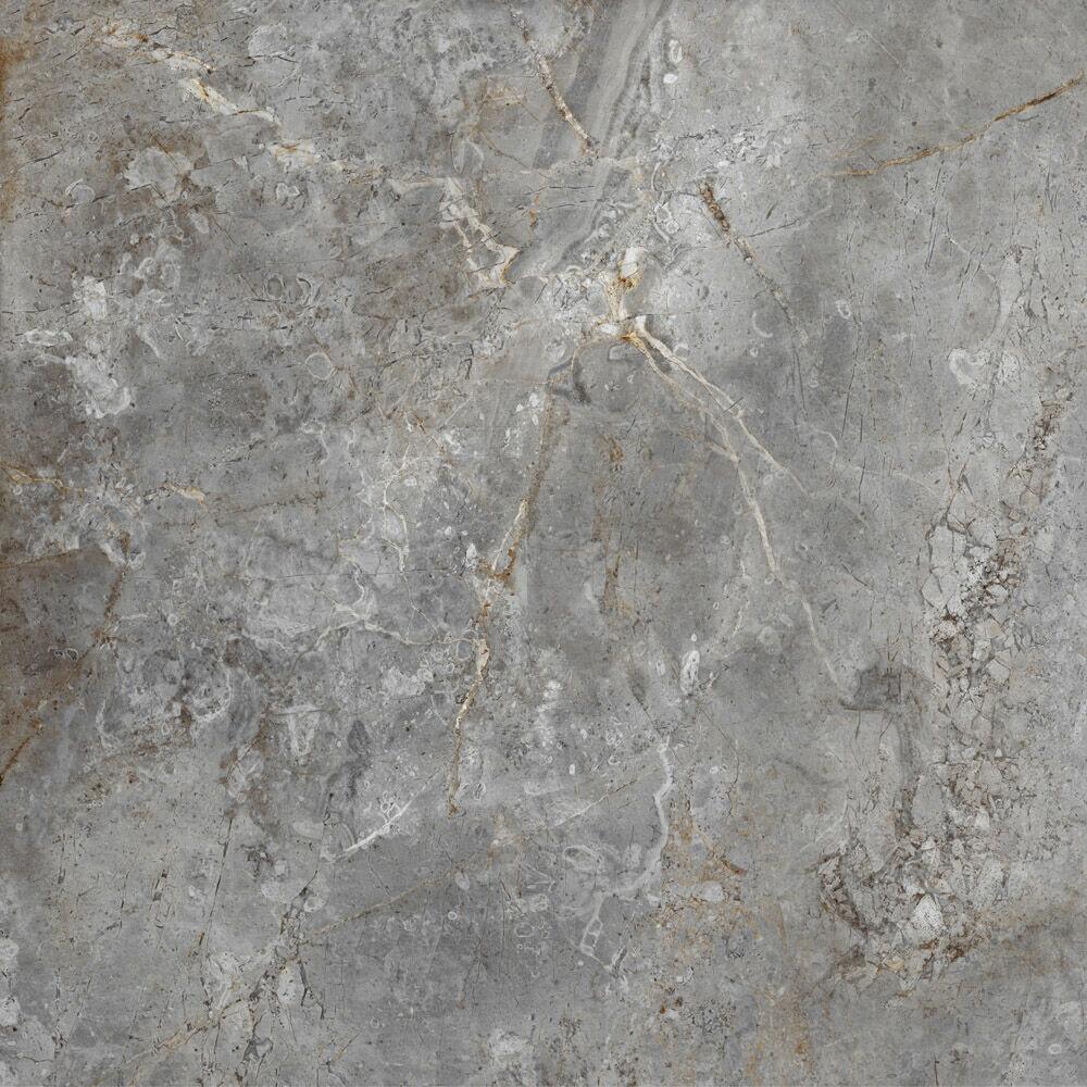 Porcelanato Polido Fior Di Bosco Branco Marmorizado Retificado 90x90 Roca