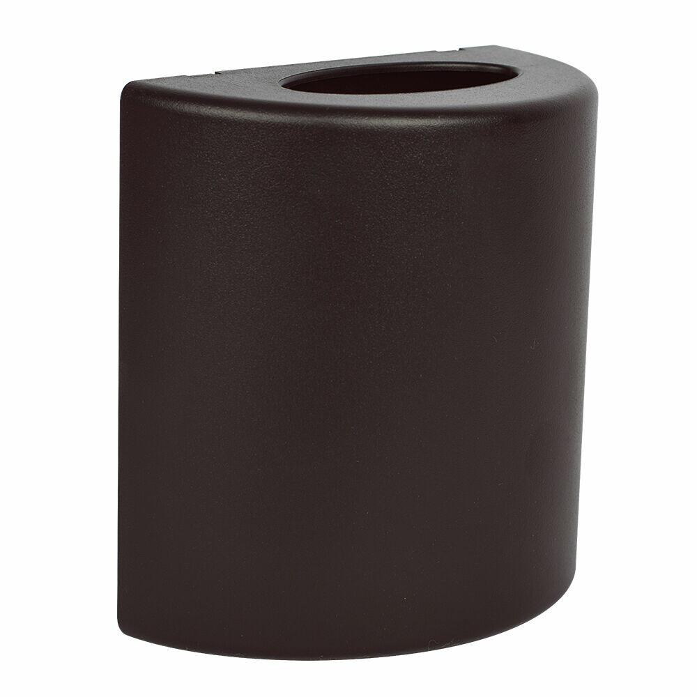 Arandela Clean Curva LED Marrom 3w 3.000k Luz Branco Quente Blumenau Iluminação