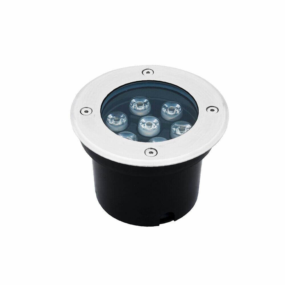 Balizador de Embutir 7W 3000K Inox Luz Amarela Gaya