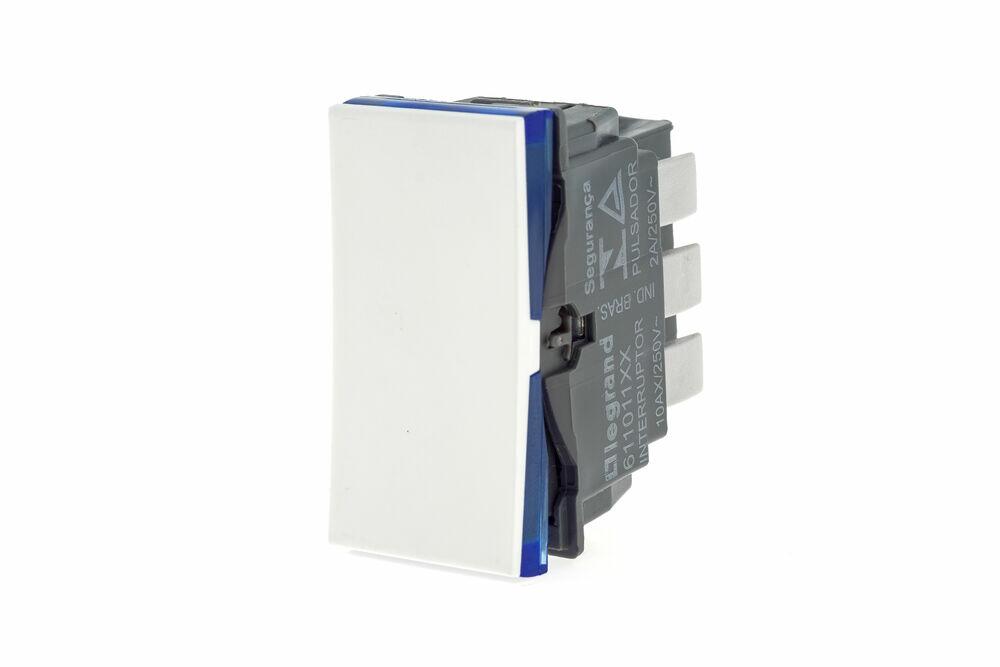 Módulo Interruptor 1P Pial Plus+ Branco 10A