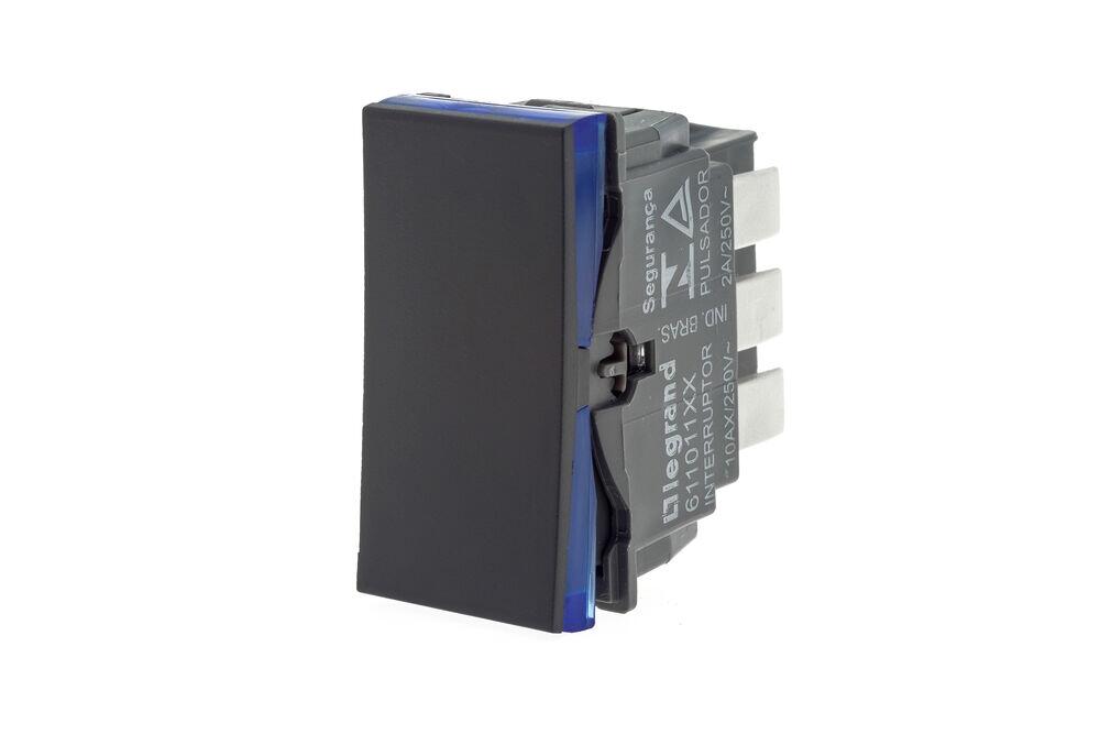 Módulo Interruptor 1P Pial PLus+ Preto 10A