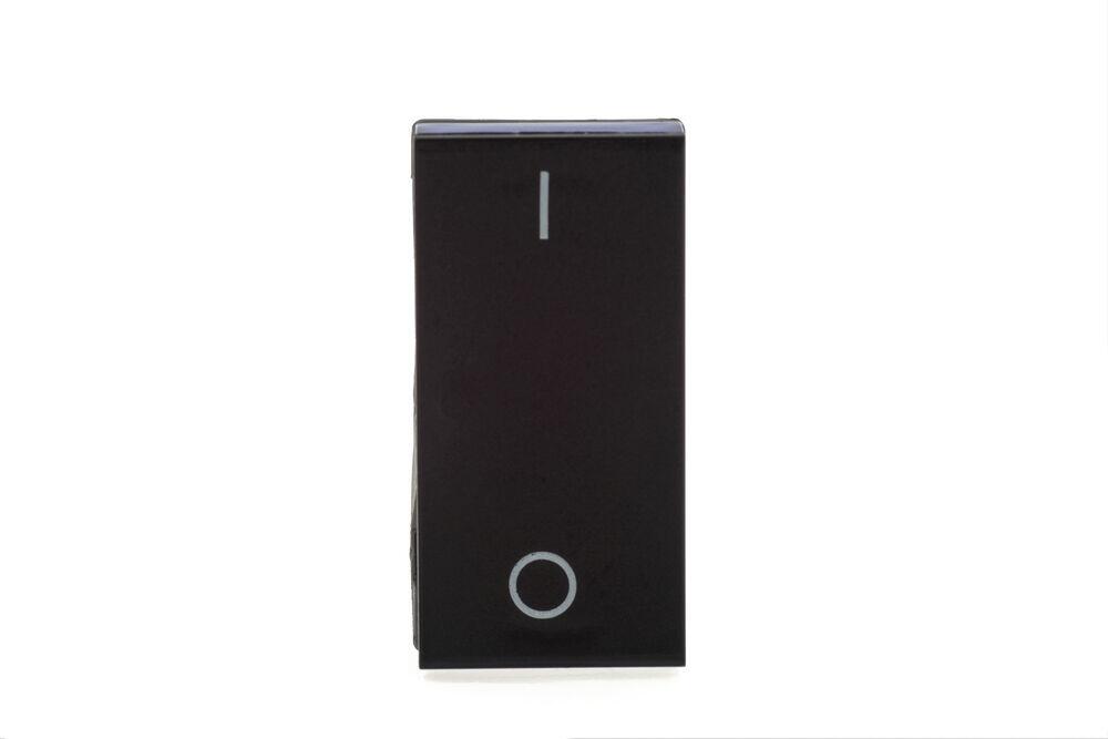 Módulo Interruptor 1P Bipolar Pial Plus+ Preto 10A