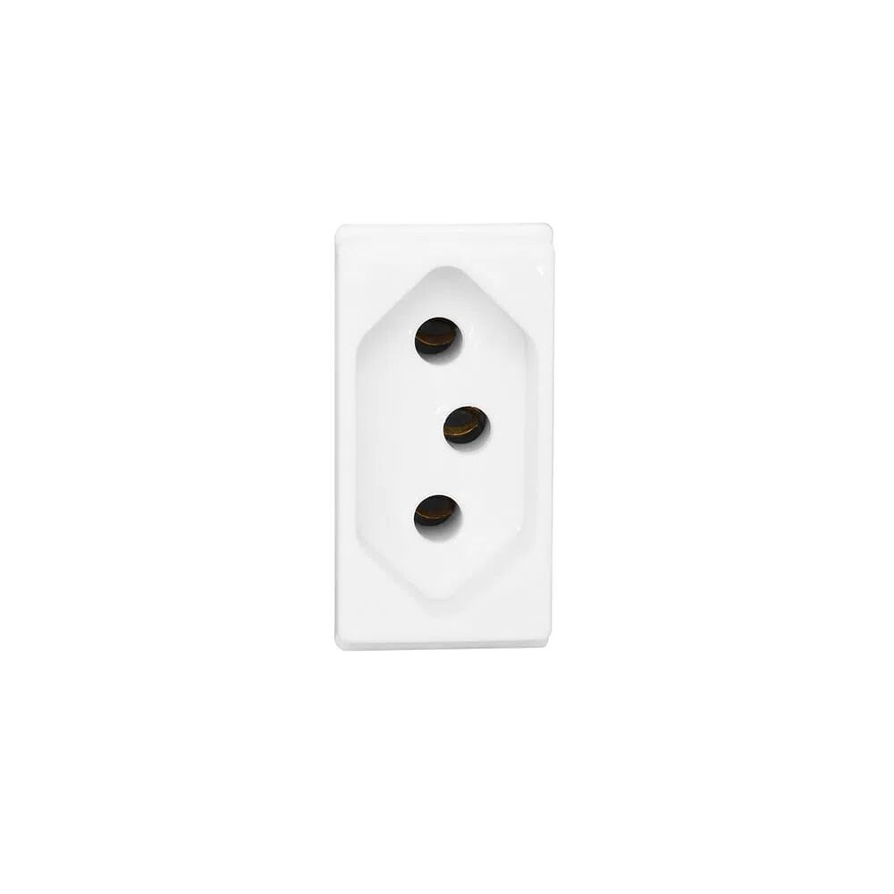 Módulo Tomada Plus+ 2P+T 20A Branco Pial