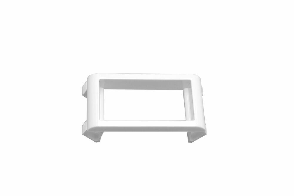 Placa de Embutir Plus+ 1 Seção Branco Pial