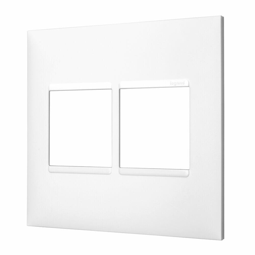 Placa Plus+ 4 Seções Sem Divisória 4x4cm Branco Pial