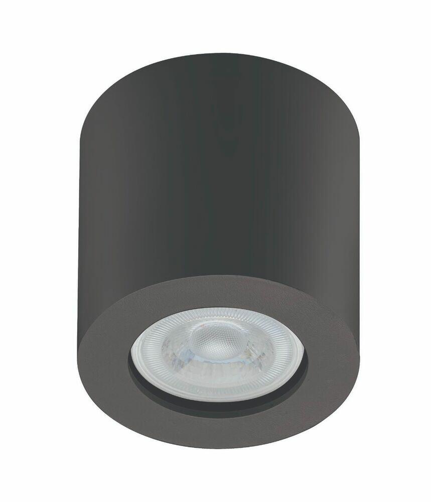 Spot de Sobrepor 1 Lâmpada Baixa MR16 Preto Dital