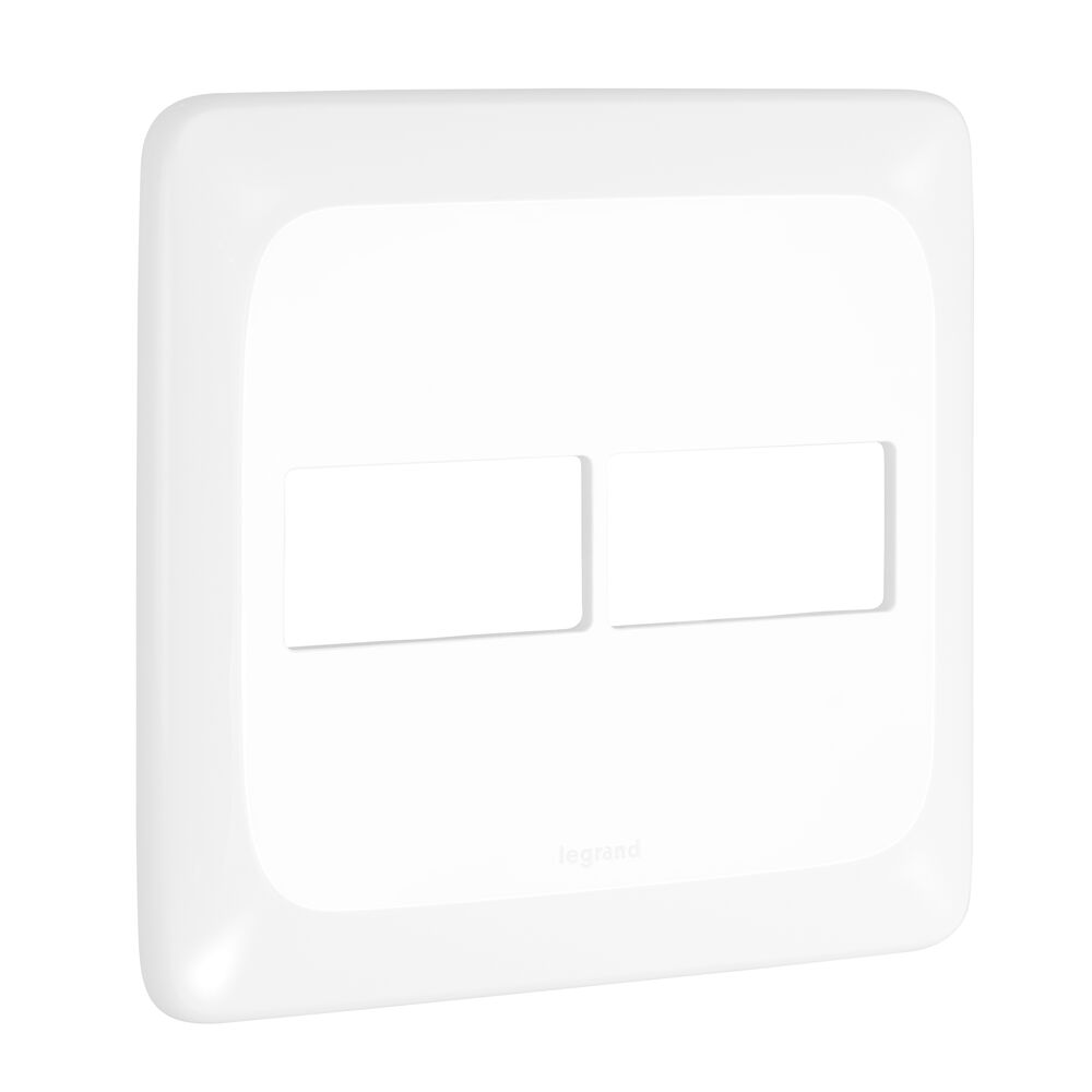 Placa Pop 1+1 Branco Pial