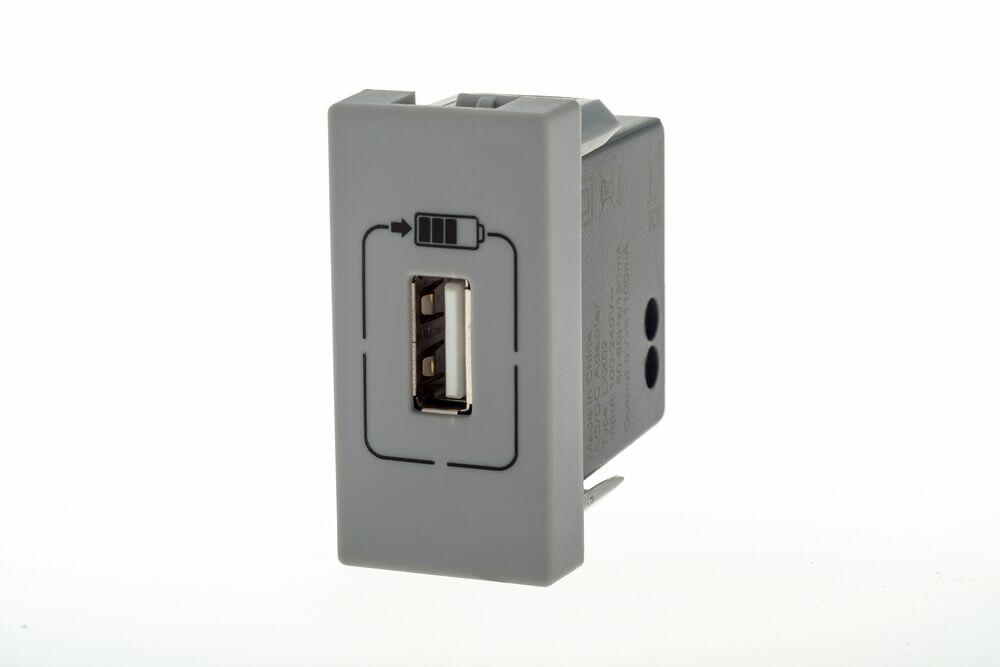 Carregador USB Pial Plus+ Cinza