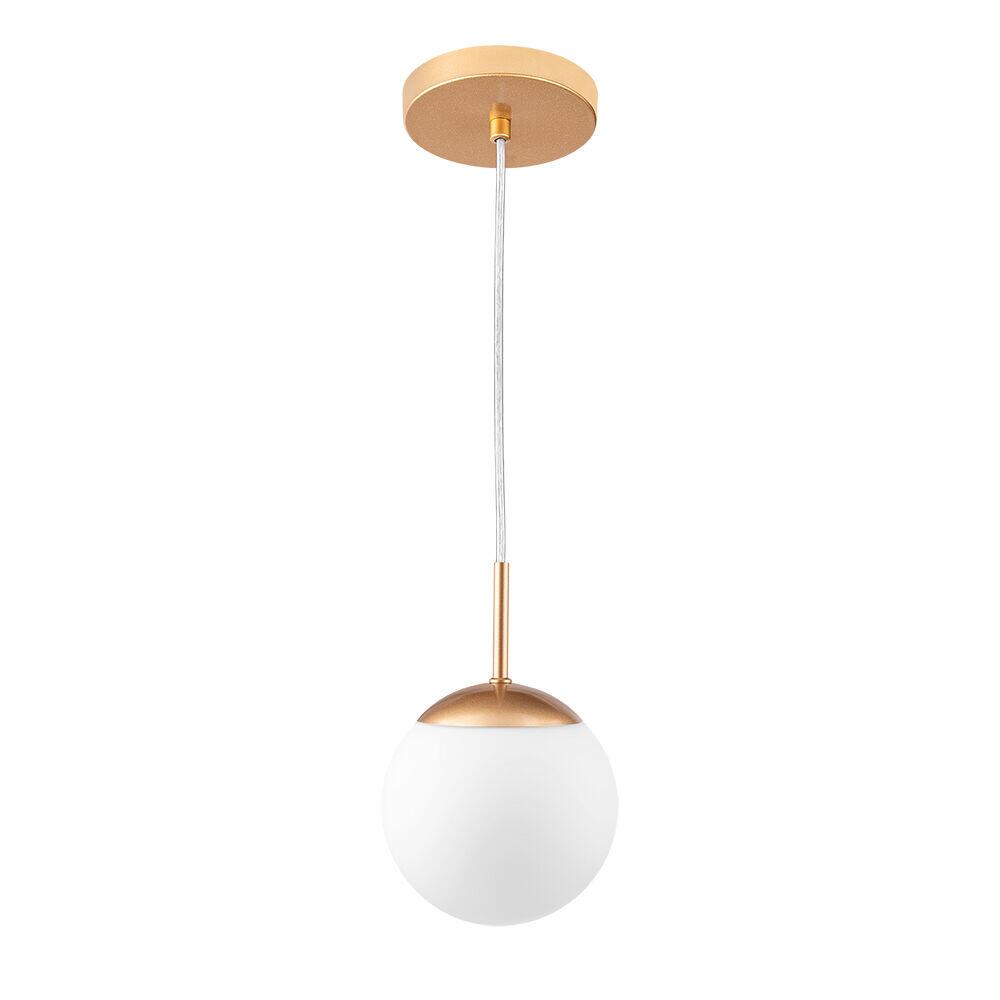 Pendente 1 Lâmpada Dreams Bola Gold Bronzearte