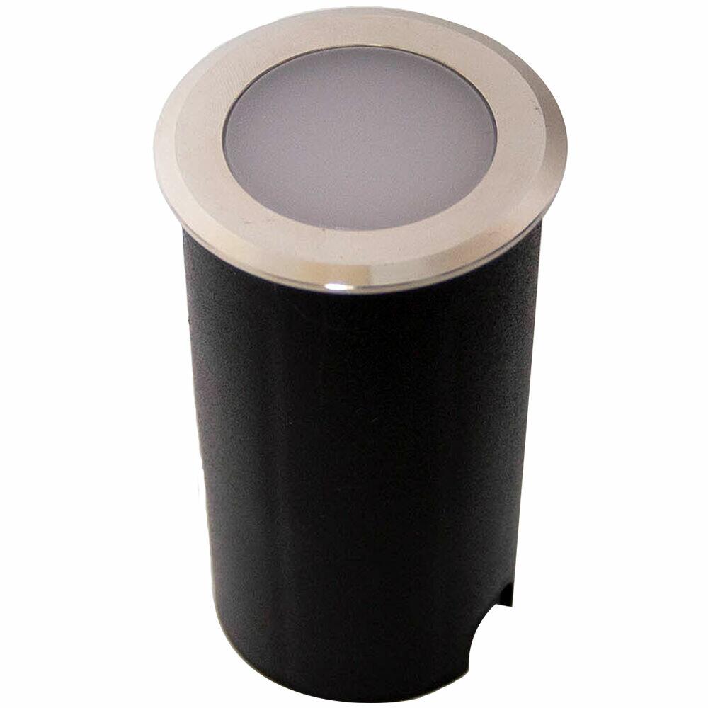 Balizador de Solo Floor Light 3000K 1W Luz Amarela Bronzearte