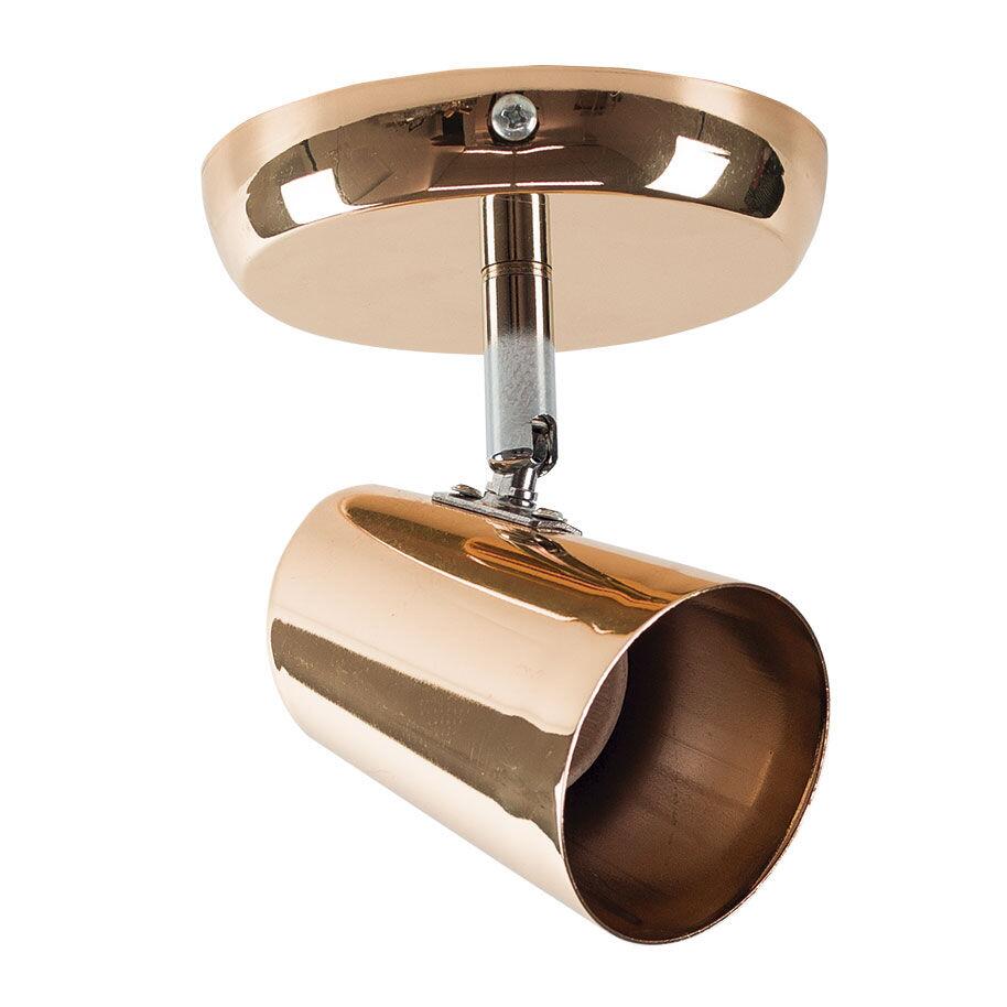 Spot 1 Lâmpada New Short E27 Cobre Bronzearte