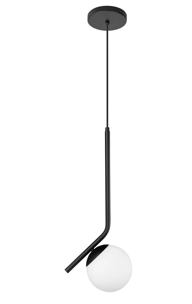 Pendente 1 Lâmpada Dreams Curve E27 Preto Bronzearte