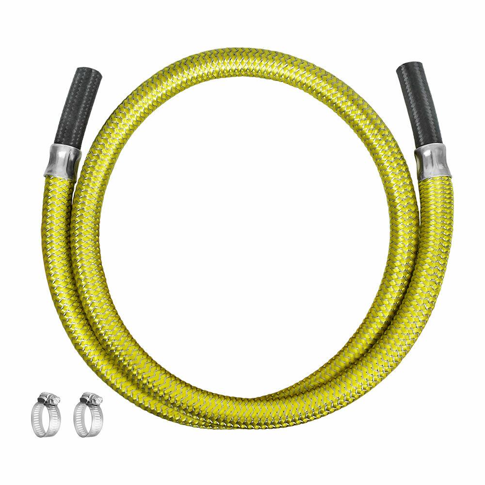 Ligação Flexível para gás 1,20m 3/8 Verde Amarelo Roco