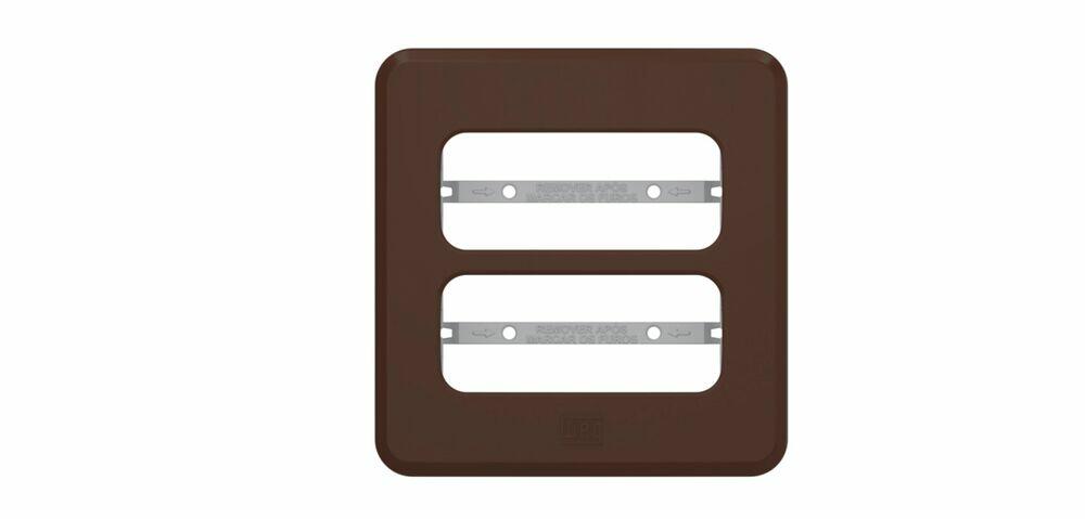 Placa Embutir Miniplaca de Embutir Marrom Café Weg