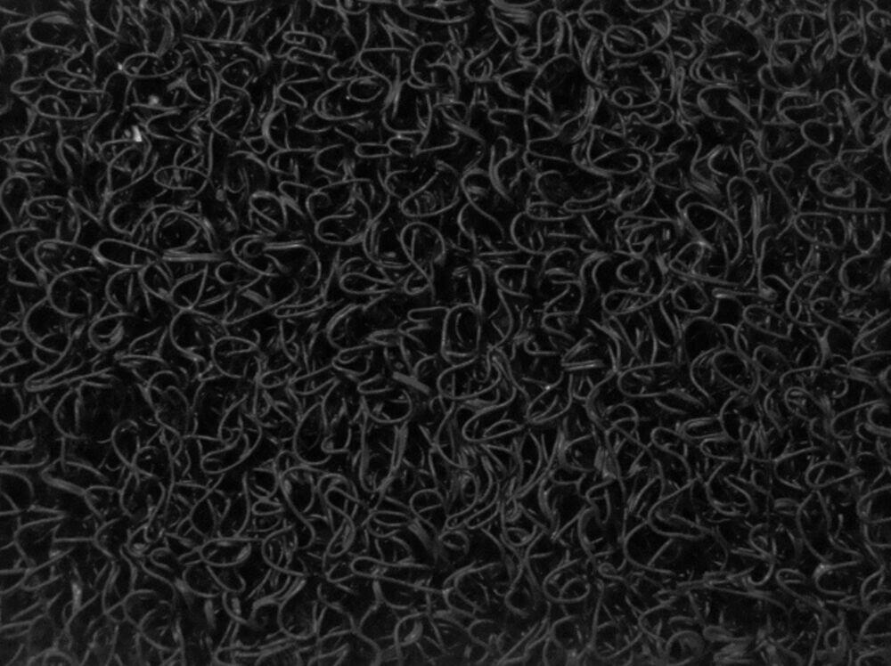 Tapete Capacho Vinil Liso 0,60x0,40m Preto Colorido Euro Mats