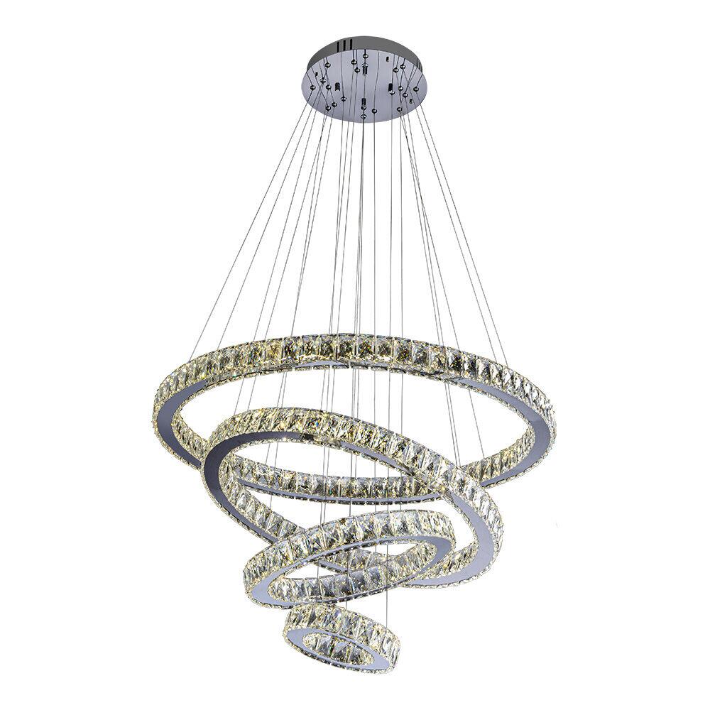 Lustre Pendente Tokyio Led Red 132W 4000K Luz Neutra Bronzearte