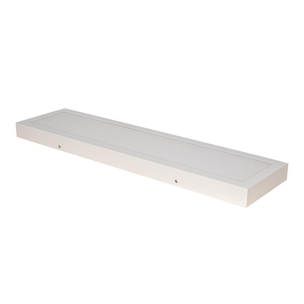 Painel sob LED Retangular Hometechfit 30W 6500K Luz Branca Bronzearte