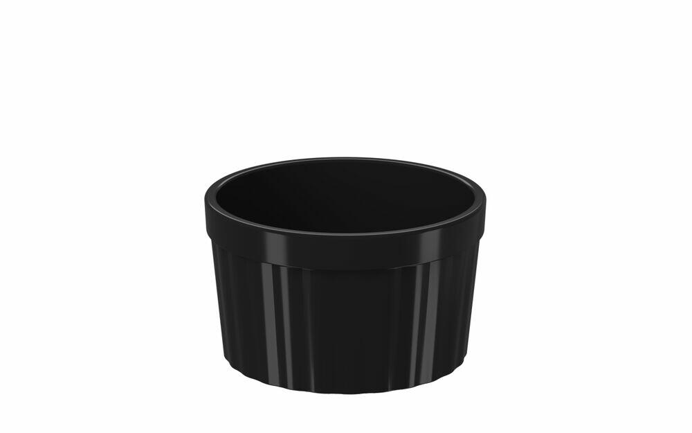 Ramekin para Sushi Uno 150ML Preto Coza