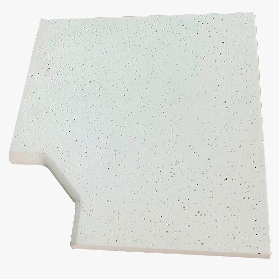 Borda Boleada Canto 45º Via Acqua Bianco 32,5x32,5x2 Cimentíssimo