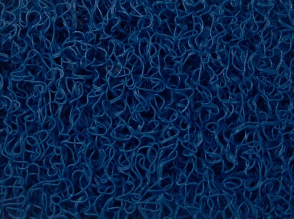Tapete Capacho Vinil 60x40 Liso Azul Royal Euro Mats