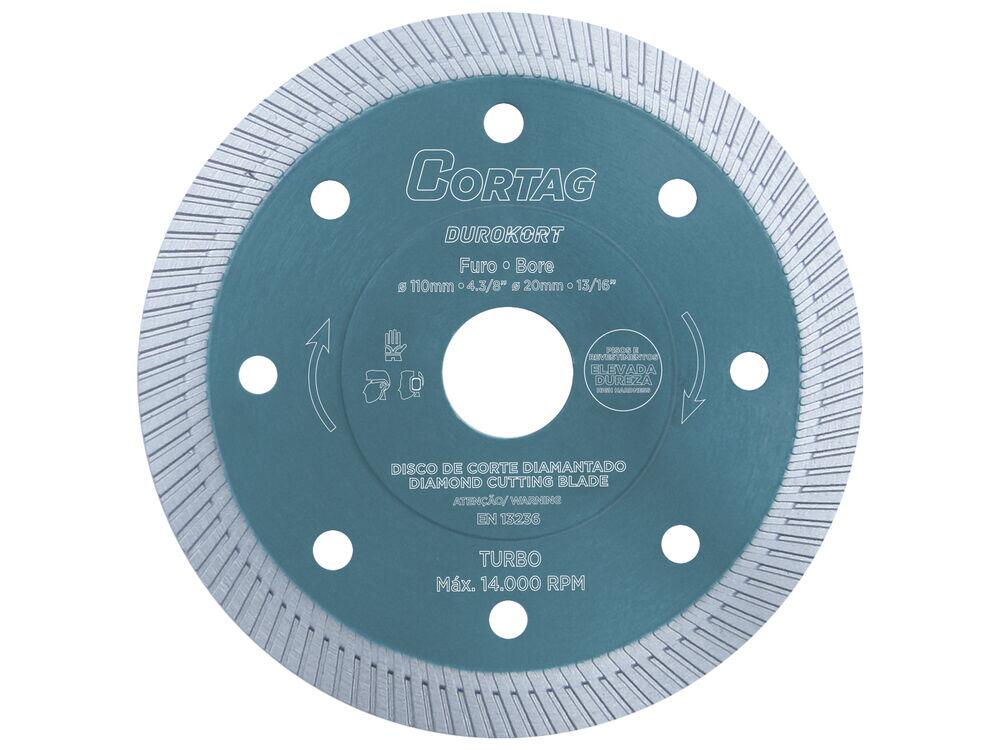 Disco Diamantado Turbo Durokort 110MM Cortag