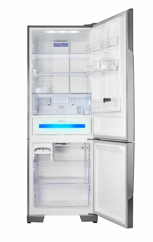 Geladeira Frost Free 480L NR-BB71GVFB A++ Aço Escovado Panasonic