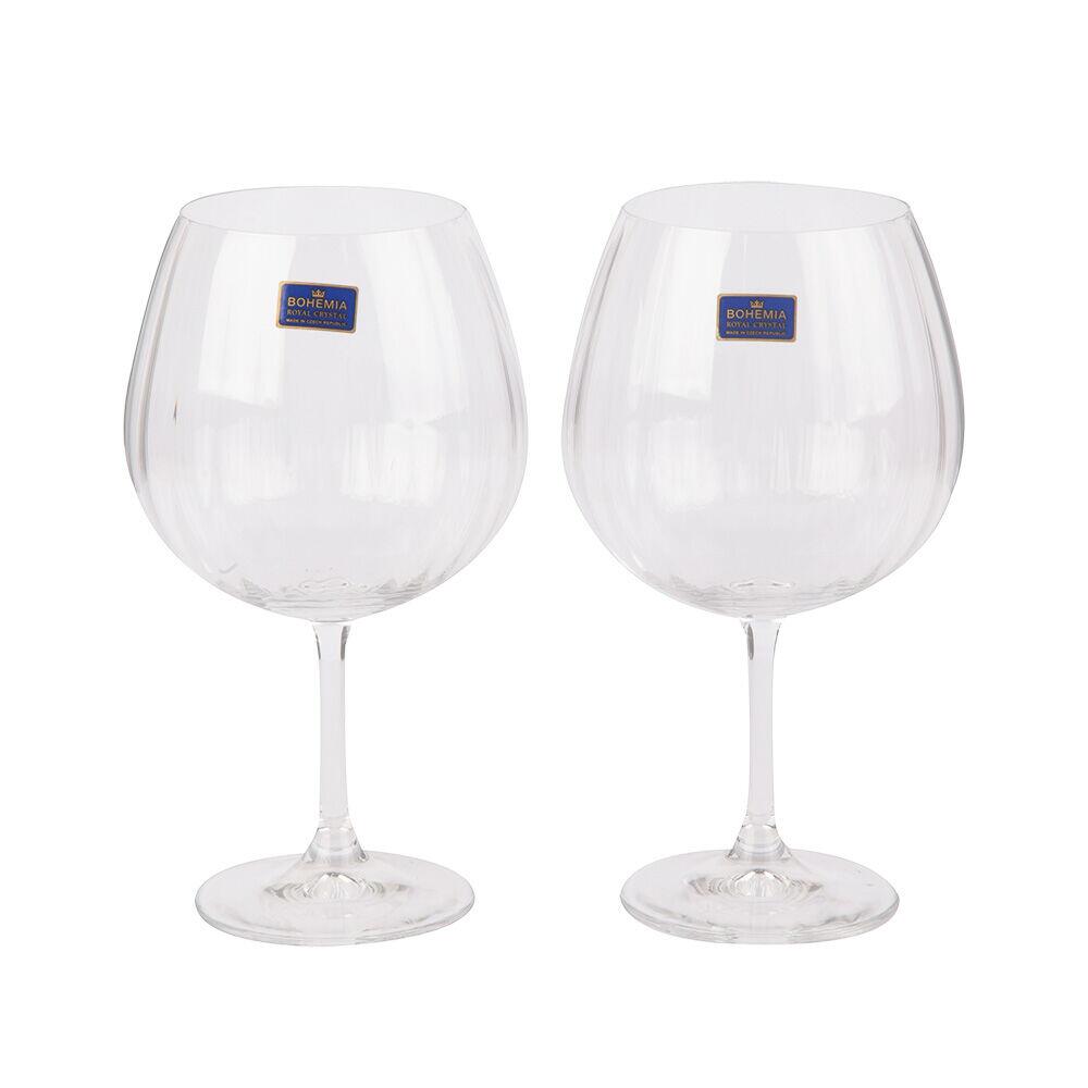 Jogo de Taças 2 Peças Gin Tônic 820ml Cristal Bohemia