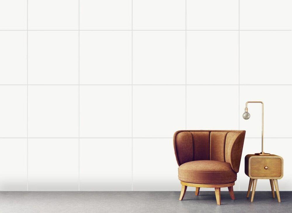 Piso Cerâmico Padua White Retificado Acetinado 67x67 Ilhabella