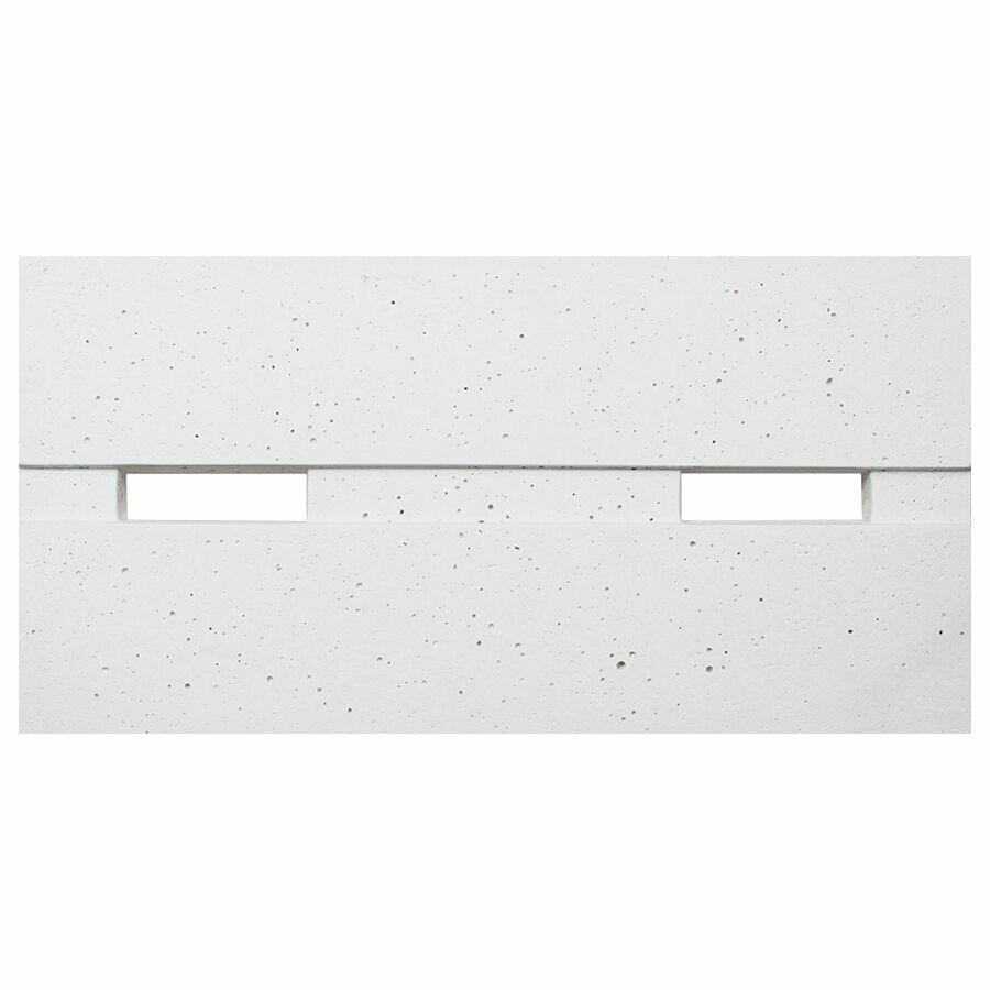 Piso Cimentício Grelha Via Acqua Bianco 25x50x2 Externo Cimentíssimo