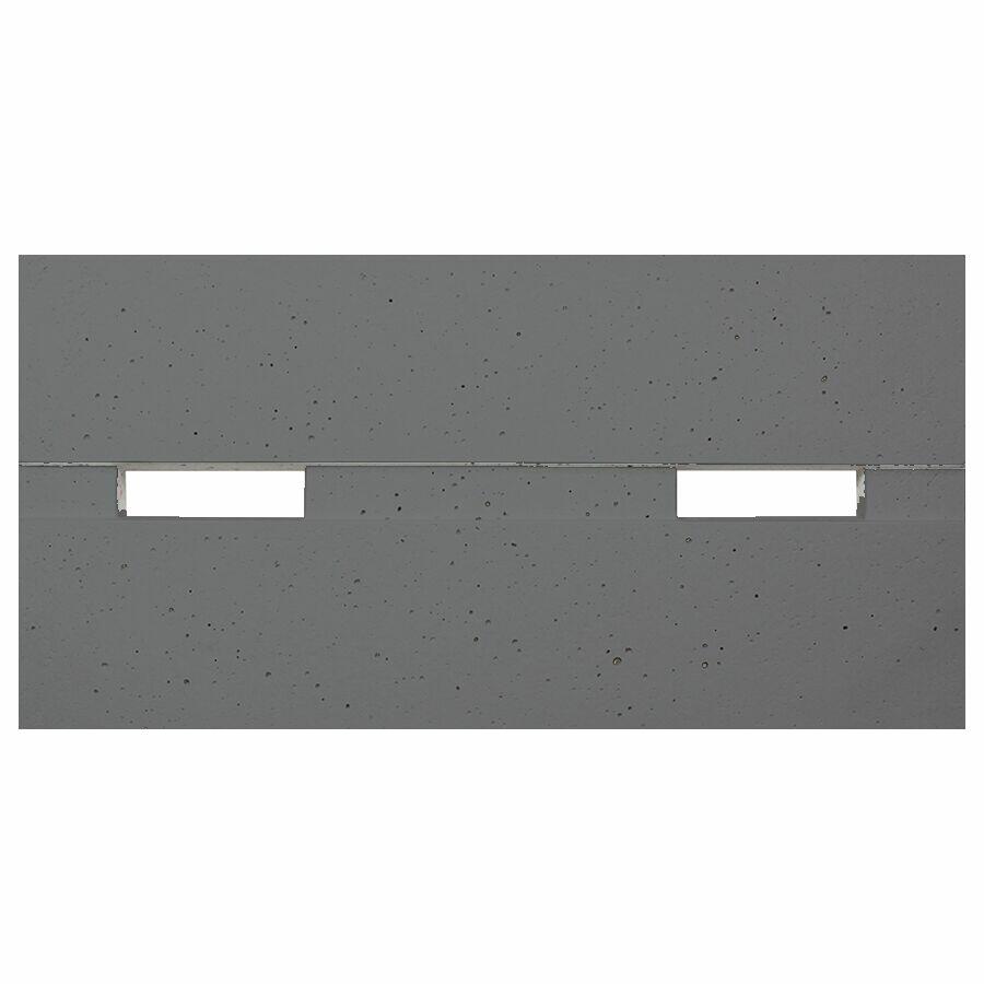 Piso Cimentício Grelha Via Acqua Graphite 25x50x2 Externo Cimentíssimo