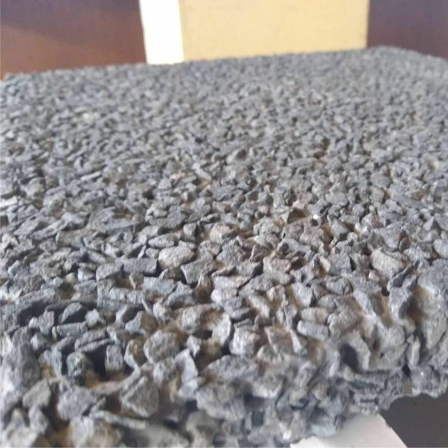 Piso Cimentício Drenante Drena Eco Nero 40x40x7 Externo Cimentíssimo