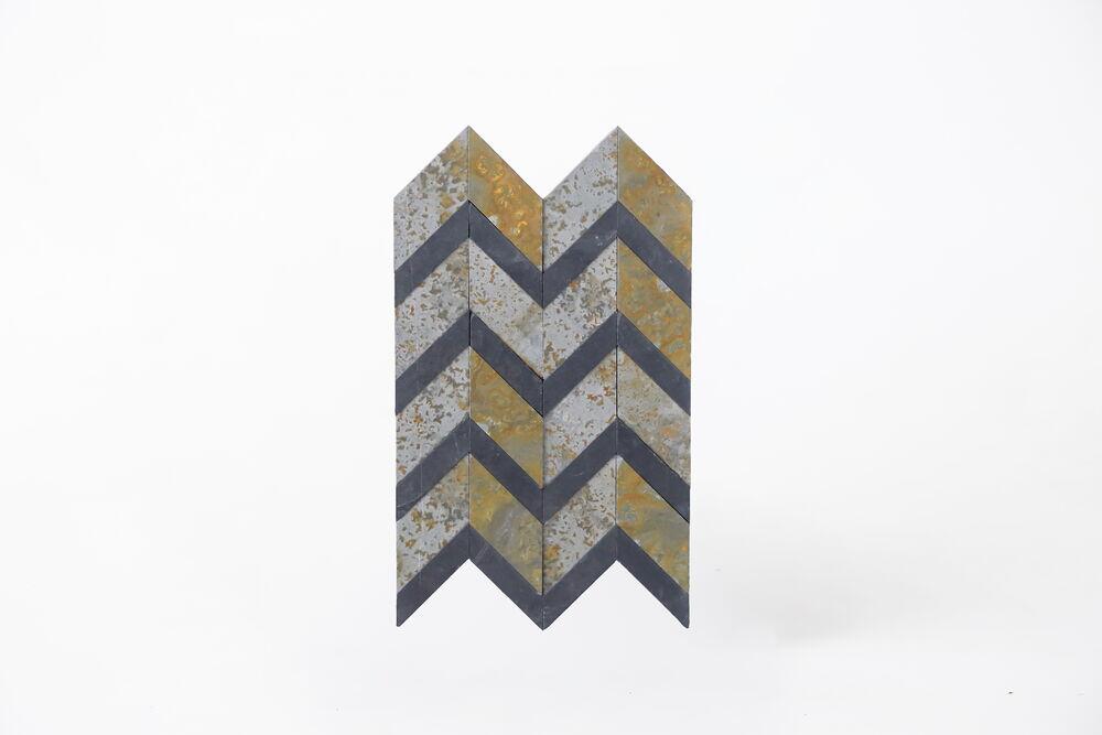 Faixa Mosaic Seta 30x30 Ferrugem Málaga