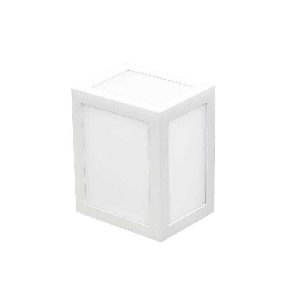 Arandela de LED 12W Grécia IP65 3000K Preto Luz Amarela Bronzearte