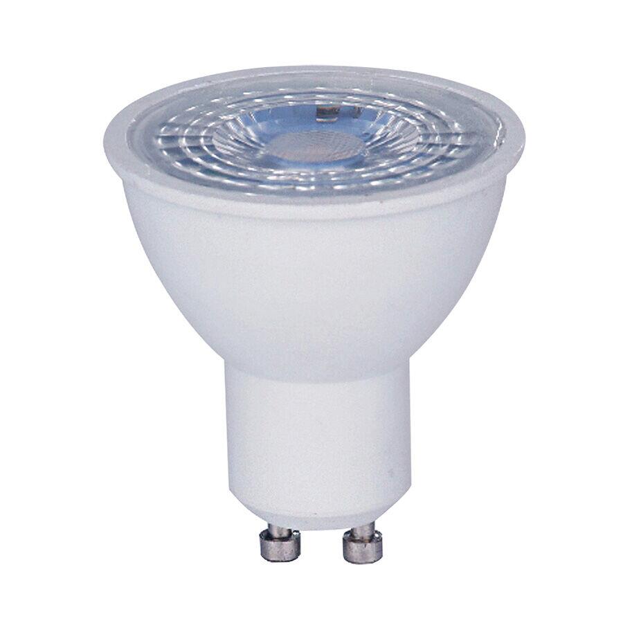 Lâmpada Dicroica Led 6,5w Bivolt GU10 3000k Luz Amarela Bronzearte