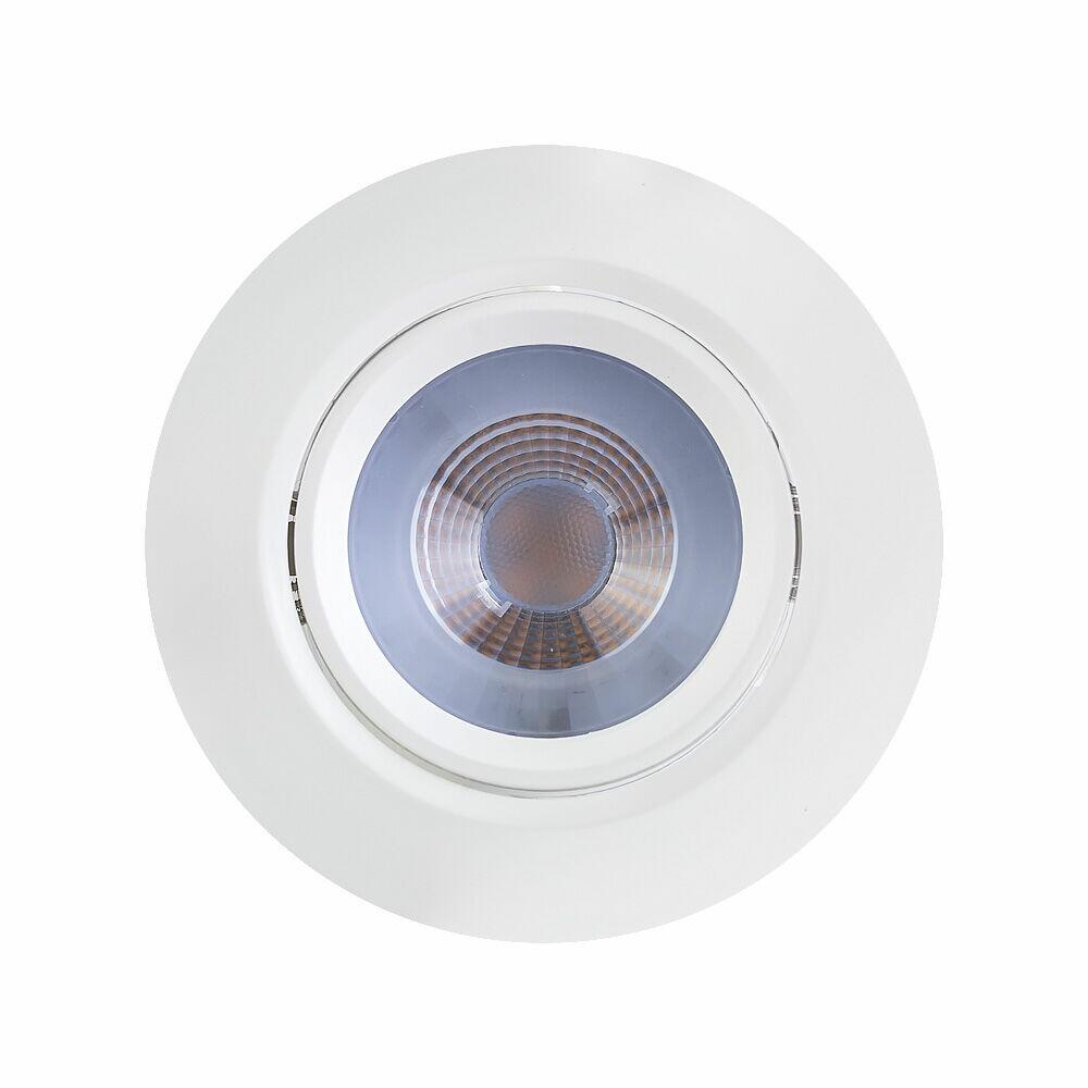 Spot LED redondo Easy 5W 3000k Branco Luz Amarela Bronzearte