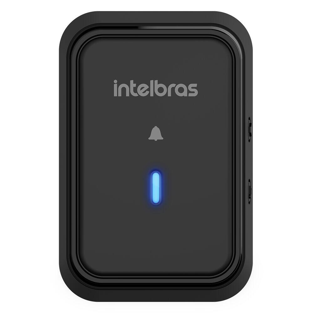 Campainha Sem Fio com Bateria CIB 101 Bivolt Preta Intelbras