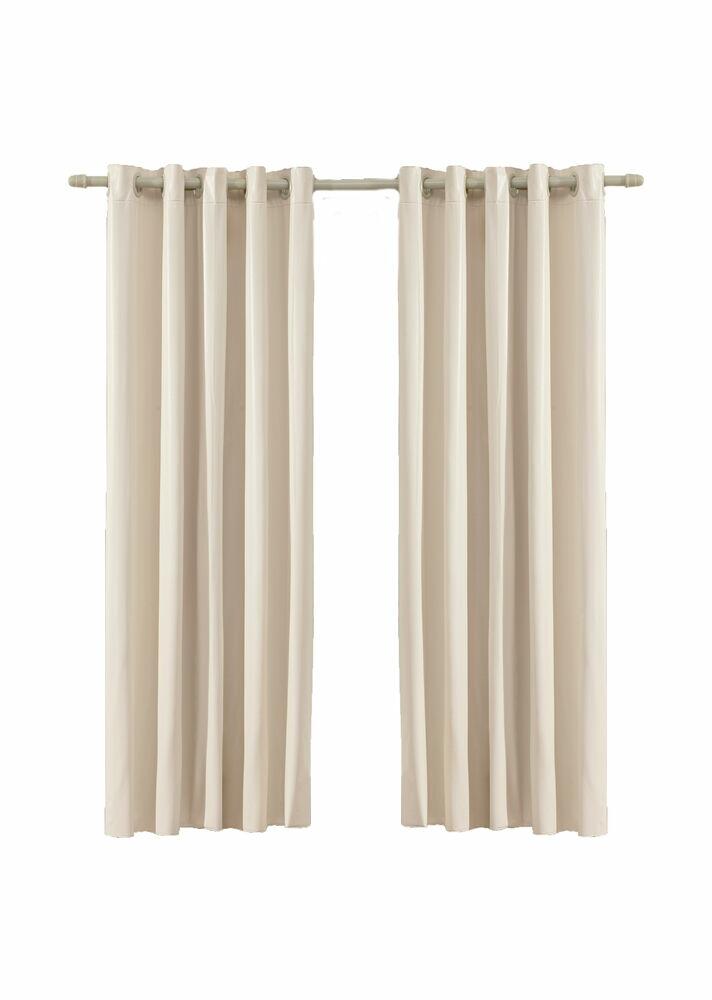 Cortina Blackout Corta Luz 2x1,6 Bege e Cinza Bella Janela