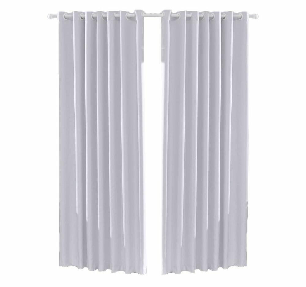 Cortina Blackout Tecido 100% Confort 4,2x2,5m Branco Bella Janela