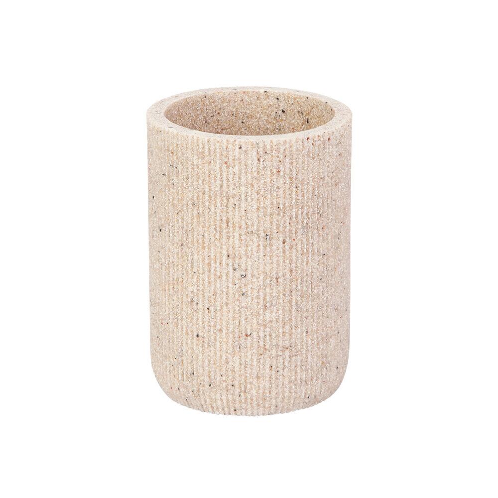 Porta Escova Dente Earth 250ml Bege Hidrofama