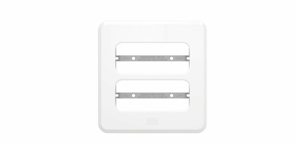 Miniplaca de Embutir 2 Posição Branco Weg