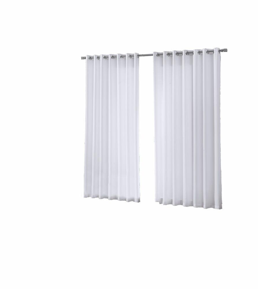 Cortina Duplex Bellini 4,2x2,5m Branco Bella Janela