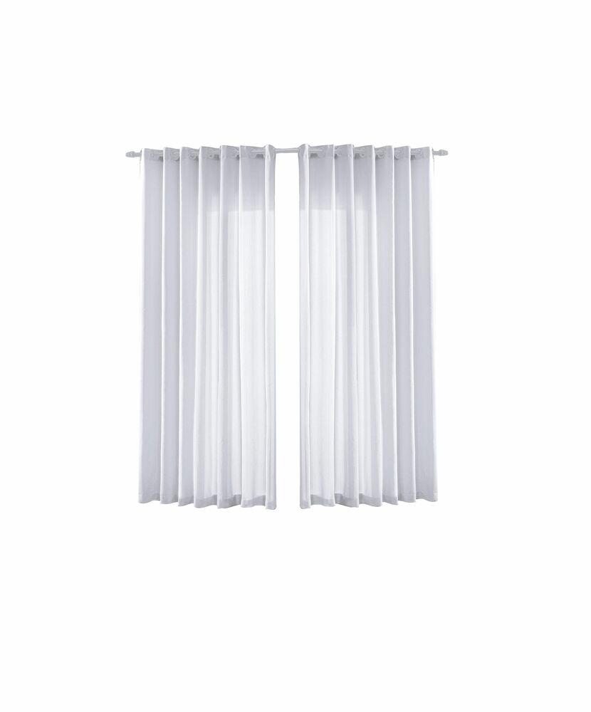 Cortina Rústica Pantex Cru 2,6x2,3m Bella Janela