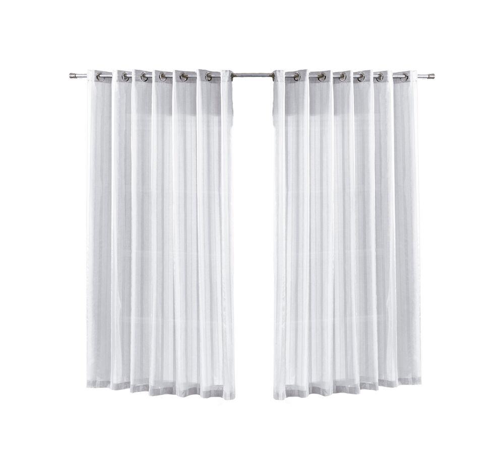 Cortina Duplex Partenon 3x1,7m Titânio Bella Janela