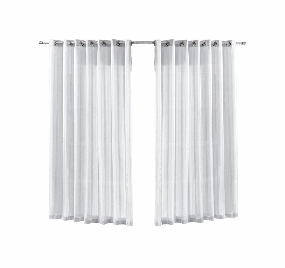 Cortina Duplex Partenon 4,2x2,5m Branco Bella Janela
