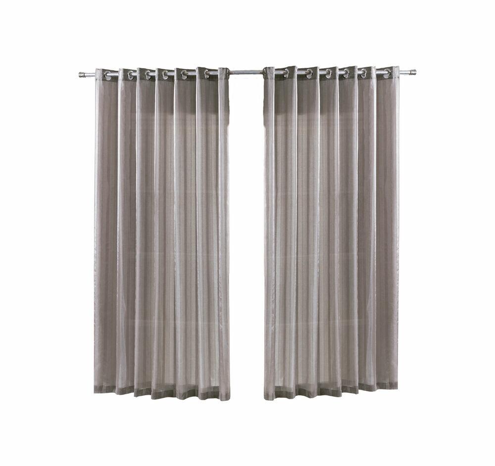 Cortina Duplex Partenon 4,2x2,5m Taupé Bella Janela