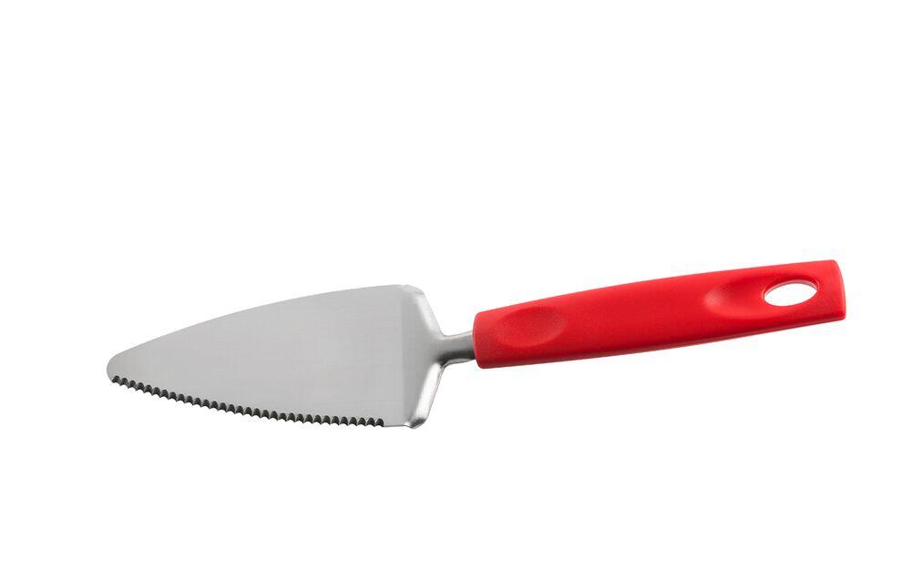 Espátula Asti de aço Inox Vermelho 25cm Brinox