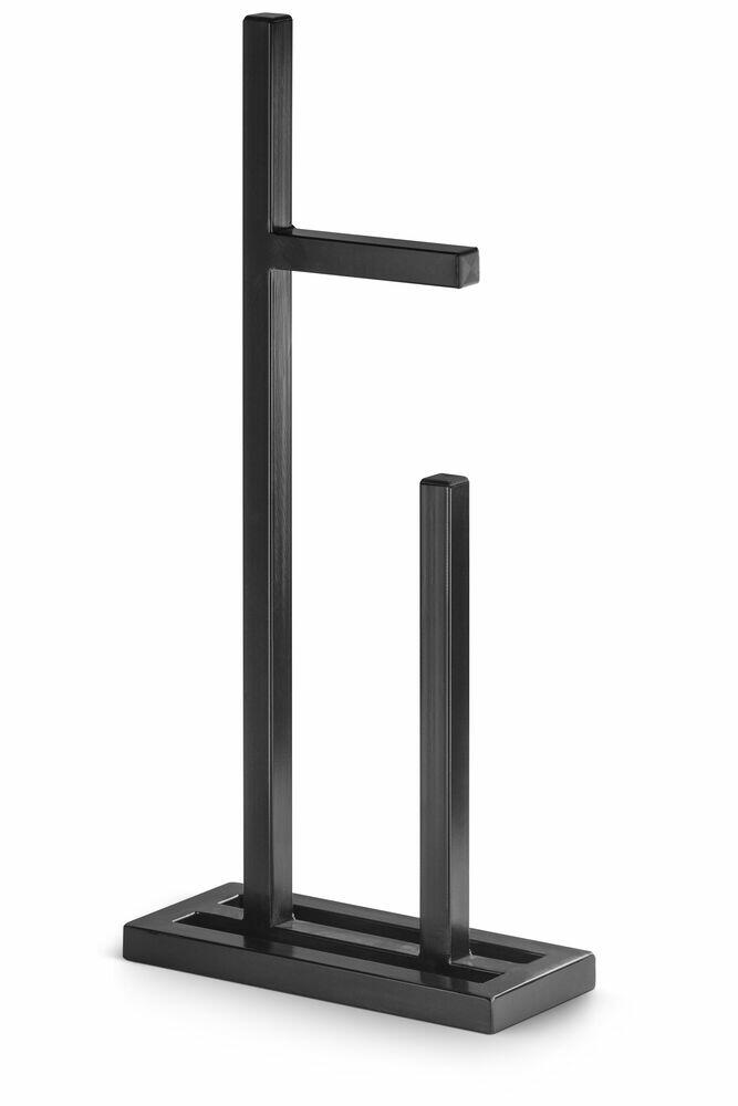 Porta Papel Iron Preto Fosco Venturi
