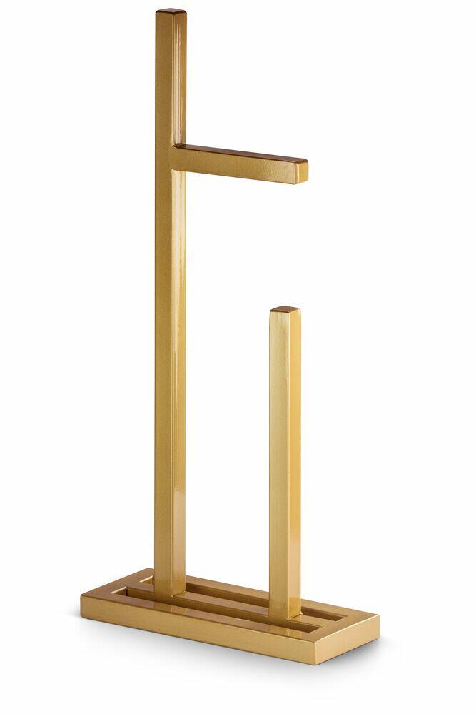 Porta Papel Iron Dourado Venturi
